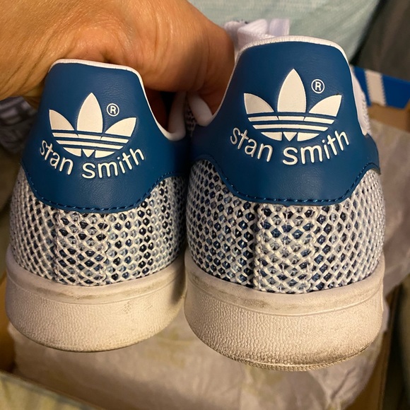 USED MEN’s Adidas STAN SMITH Mesh size 10 - Picture 3 of 16